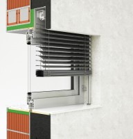 ZUNANJA ŽALUZIJA PODOMETNA - KRATER - S SKRITIMI VODILI